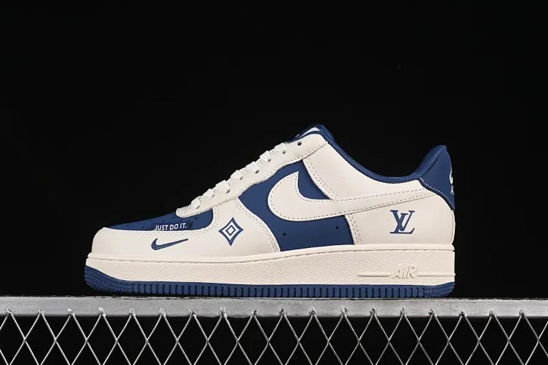 All Categories Nk Air Force 1 Air Force Series Nk Air Force 1 Low Air Force Low Nike Air Force 1'07 Low LV Co-branded Beige Justdoit Air Force One Low Casual Shoes KK1988-084